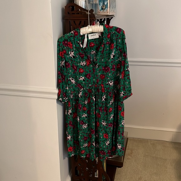 Green Pascou Dress from ba&sh - Picture 9 of 9